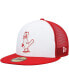 ფოტო #1 პროდუქტის Men's Red and White St. Louis Cardinals 2023 On-Field Batting Practice 59FIFTY Fitted Hat