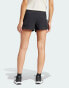 Adidas Performance Maternity pacer stretch shorts in black Черно-белый, M - фото #3