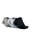 Unisex Siyah Sx4705-901 3 lü Çorap Seti