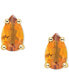 ფოტო #5 პროდუქტის Citrine Pear Stud Earrings (3/8 ct. t.w.) in 14k Gold