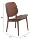 Фото #8 товара 29" Wood Priest Mid-Century Modern Lounge Chair