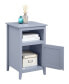 Designs2Go Storage Cabinet End Table with Shelf