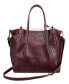 ფოტო #13 პროდუქტის Women's Genuine Leather Sprout Land Tote Bag