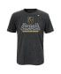 ფოტო #2 პროდუქტის Big Boys and Girls Heather Charcoal Vegas Golden Knights 2023 Western Conference Champions Locker Room T-shirt