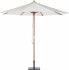 Beliani Parasol ogrodowy 270 cm kremowy TOSCANA (12250)