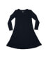 ფოტო #1 პროდუქტის Toddler| Child Girls Obsidian Black Dress