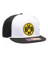 Фото #4 товара Бейсболка с наполнителем Fan Ink мужская белая Borussia Dortmund Avalanche Snapback Hat