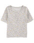 Kid Floral Henley Top 8