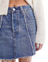 Фото #6 товара Levi's Recrafted icon denim skirt in mid blue