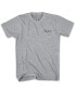 Фото #1 товара Men's Heritage Trapper Peak Heathered Short-Sleeve Graphic T-Shirt