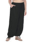 Фото #3 товара Plus Size Cotton Cover-Up Parachute Pants