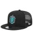 Men's Black Harry Potter Slytherin Trucker 9FIFTY Snapback Hat