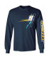 Men's Navy Chase Elliott Car Long Sleeve T-shirt