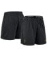 Фото #1 товара Women's Black Pittsburgh Pirates Authentic Collection Knit Shorts