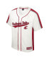 Фото #2 товара Men's Cream Distressed Washington State Cougars Ruth Button-Up Baseball Jersey