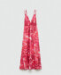 ფოტო #7 პროდუქტის Women's Double Straps Printed Dress