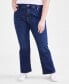 Фото #4 товара Plus Size Mid Rise Curvy Bootcut Jeans, Created for Macy's