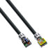 Фото #4 товара InLine Patch cable - U/UTP - Cat.6A - halogen-free - AWG23 copper - black - 15m