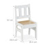 Фото #21 товара Kindertisch mit 2 Stühlen weiß/natur