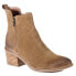 Фото #2 товара Diba True Maze Walk Round Toe Zippered Booties Womens Brown Casual Boots 36833-2