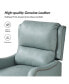 Фото #22 товара Leather Pushback Recliner chair with Adjustable Backrest for Livingroom