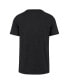 Men's Black Distressed Detroit Lions Regional Franklin T-shirt