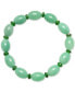 Jade & Chrome Diopside (2-7/8 ct. t.w.) Stretch Bracelet