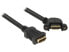 Фото #6 товара Delock 0.25m 2xHDMI - 0.25 m - HDMI Type A (Standard) - HDMI Type A (Standard) - Black