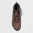 Фото #2 товара Men's Mack Lace-Up Winter Hiker Boots - All in Motion Brown 11