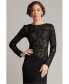 ფოტო #2 პროდუქტის Women's Shika Embroidered Crepe Gown