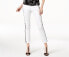 Фото #2 товара INC International Concepts Denim Side Stripe Skinny Jeans White 6