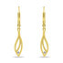 Фото #4 товара Decent gold-plated earrings with zircons EA894Y