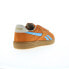 Reebok Club C Grounds UK Mens Orange Suede Lace Up Lifestyle Sneakers Shoes 10.5