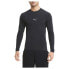 Фото #1 товара Puma ExoAdapt Crew Neck Long Sleeve Athletic T-Shirt Mens Black Casual Tops 5201