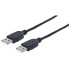 Фото #2 товара MANHATTAN 900203701 1 m USB-A Cable