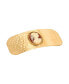 Фото #1 товара Women's Gold-Tone Carnelian Faux Cameo Hair Barrette