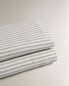 Фото #3 товара Flat sheet with thin stripes