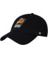 Men's Black Phoenix Suns Team Clean-Up Adjustable Hat