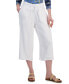 Women's Gauze Cropped Pull-On Pants, Created for Macy's