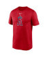 Фото #2 товара Men's Red Los Angeles Angels New Legend Logo T-shirt