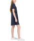 Women's Dot-Print A-Line Dress