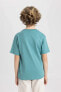 Erkek Çocuk T-shirt C0514a8/gn1226 Lt.green