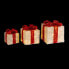 Фото #3 товара Новогодний декор Shico Новогоднее украшение Белый Красный Металл волокно Подарочный набор 25 x 25 x 31 cm (3 штук)