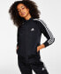 ფოტო #3 პროდუქტის Women's 3-Stripe Tricot Track Jacket, XS-4X