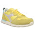 Фото #2 товара Diadora Camaro Icona Lace Up Womens Yellow Sneakers Casual Shoes 177583-C9059