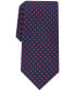 Фото #1 товара Men's Classic Neat Tie, Created for Macy's