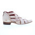 Bed Stu Brittany F392012 Womens Beige Leather Slip On Strap Sandals Shoes 6.5