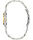 ფოტო #2 პროდუქტის Women's Eco-Drive Two Tone Stainless Steel Bracelet Watch 25mm EW1264-50A