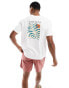 Фото #1 товара Rhythm fern vintage beach t-shirt in white