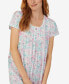 ფოტო #4 პროდუქტის Women's Cap Sleeve Sleepshirt Nightgown